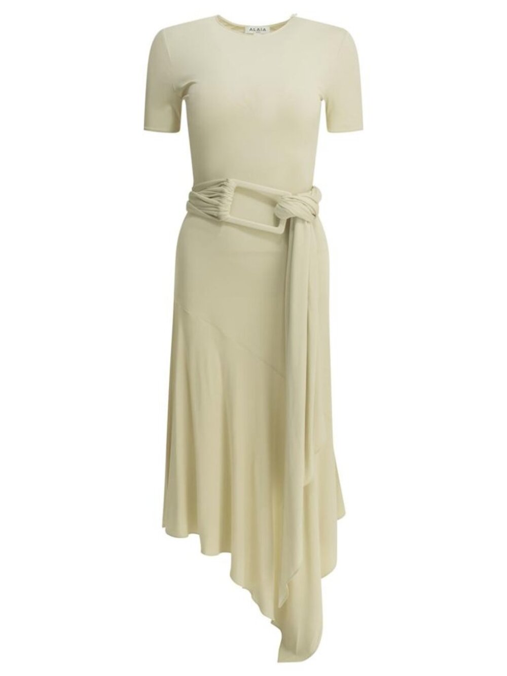 Alaïa Draped Midi Dress Tag Size 38 Women